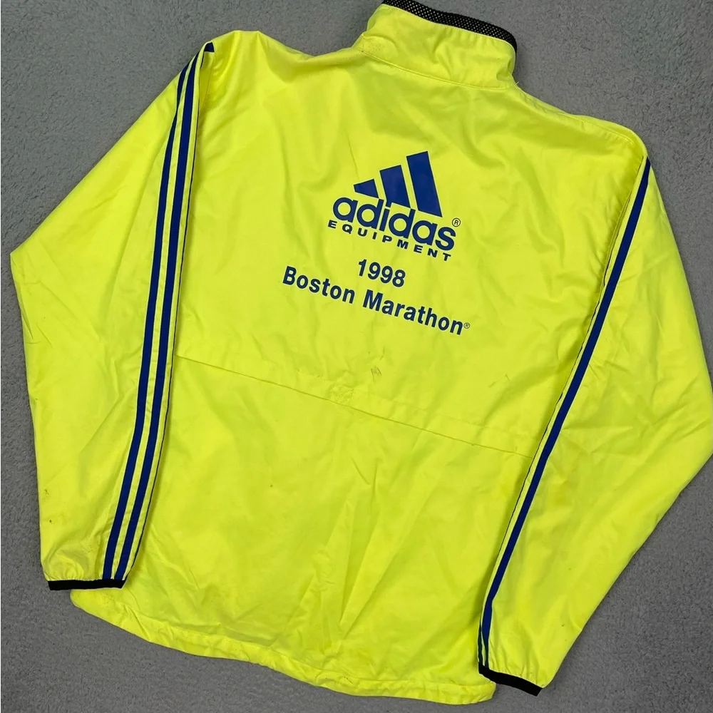Vintage Adidas 1998 Boston Marathon windbreaker jacket‎